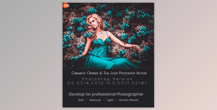 Download 10 Cinematic Orange & Teal Look Photoshop Action