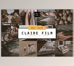 Download Claire Film Lightroom Preset (XMP, LRTEMPLATE, PDF)