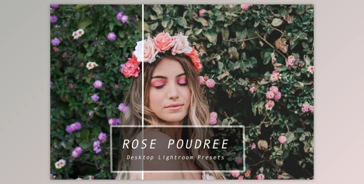 Download Desktop Lightroom Presets ROSE - CreativeMarket 3628869