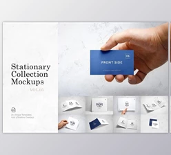Download Stationery & Branding Mockups Vol.5 (PSD)