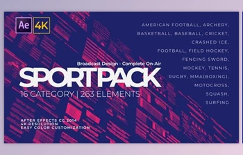 Download Sport Pack - <span class='badge badge-warning'>Broadcast</span> Design (<span class='badge badge-warning'>Videohive</span> 27680791) - AE <span class='badge badge-warning'>Project</span>