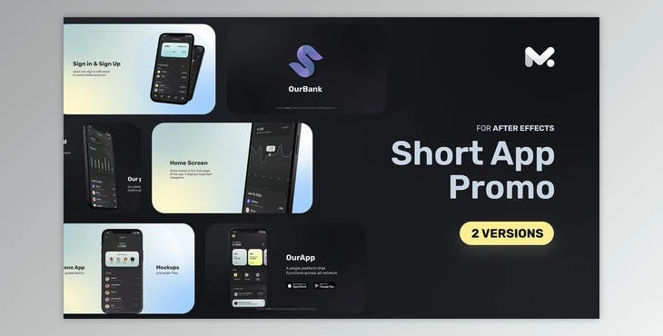 Download Short App Promo (Videohive 34662764) - AE Project