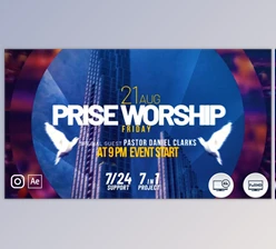 Download Praise Worship (Videohive 30368066) - AE Project
