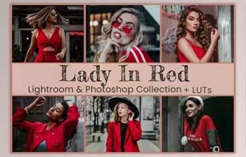 Download Lady In Red Lightroom Photoshop <span class='badge badge-warning'>LUTs</span> 6633132