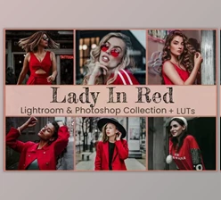 Download Lady In Red Lightroom Photoshop LUTs 6633132