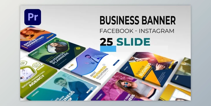 Download 25 Business - Social Media Post | Mogrt (Videohive 34617352)