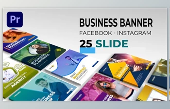 Download 25 Business - Social <span class='badge badge-warning'>Media</span> Post | Mogrt (Videohive 34617352)