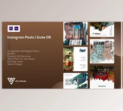 Download Instagram Posts | Urban Brush | Suite 06 | MOGRT (Videohive 34617721)