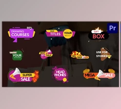 Download Sale Titles | Premiere Pro MOGRT (Videohive 34624431)