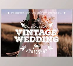 Download Vintage Wedding Photoshop Action