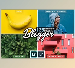 Download Blogger Bundle 135 Lightroom Presets (LRTEMPLATE)
