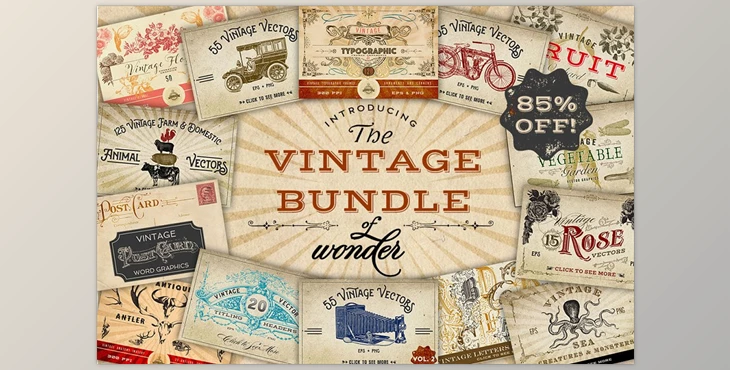 Download Vintage Bundle of Wonder CreativeMarket-787406 (PNG, EPS)