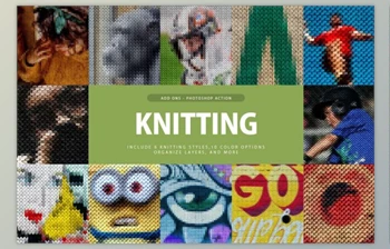 Download Knitting Photoshop <span class='badge badge-warning'>Action</span>