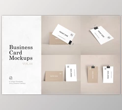 Download Business Card Mockups Vol.4 CreativeMarket 5038403