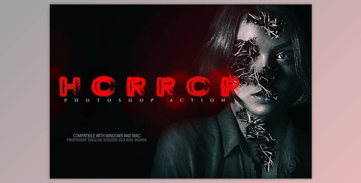 Download Horror Photoshop Action (abr, pat, atn, txt)