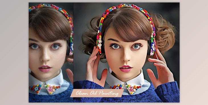 Download Clean Oil Painting Action (ATN)