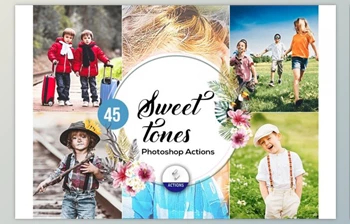 Download 45 <span class='badge badge-warning'>Sweet</span> Tones Photoshop Actions (JPG, PDF, ATN)