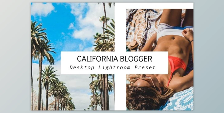 Download Desktop Lightroom Preset CALIFORNIA - CreativeMarket 3628655