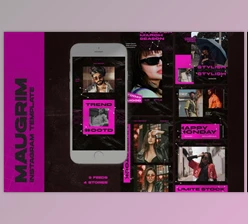 Download Maugrim Instagram Templates (PSD)