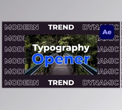 Download Dynamic Fast Typography Opener (Videohive 34034375) - AE Project