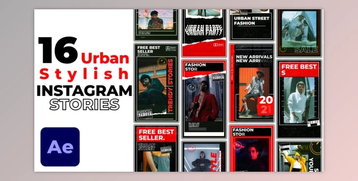 Download Urban Stylish Instagram Stories (Videohive 34193565) - AE Project