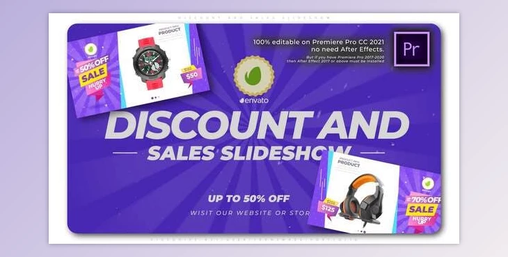 Download Discount and Sales Slideshow (Videohive 34617739)