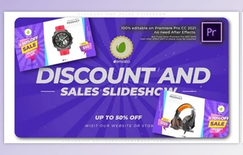 Download Discount and <span class='badge badge-warning'>Sales</span> Slideshow (Videohive 34617739)