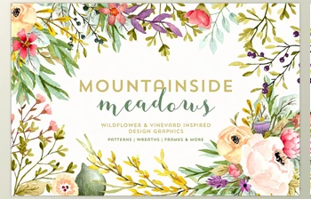 Download Mountainside Meadows Wildflowers CreativeMarket-1286565 (PNG, <span class='badge badge-warning'>JPG</span>, <span class='badge badge-warning'>PSD</span>, <span class='badge badge-warning'>PDF</span>)