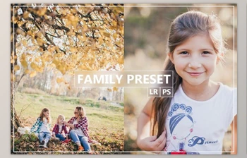 Download FAMILY <span class='badge badge-warning'>Lightroom</span>, Photoshop Preset
