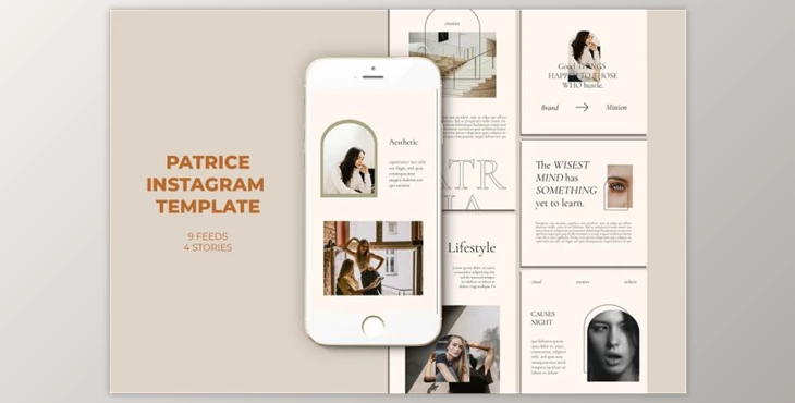Download Patrice Instagram Templates (PSD)