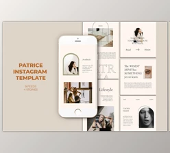 Download Patrice Instagram Templates (PSD)