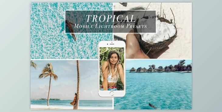 Download Mobile Lightoom Preset TROPICAL (DNG, JPEG)