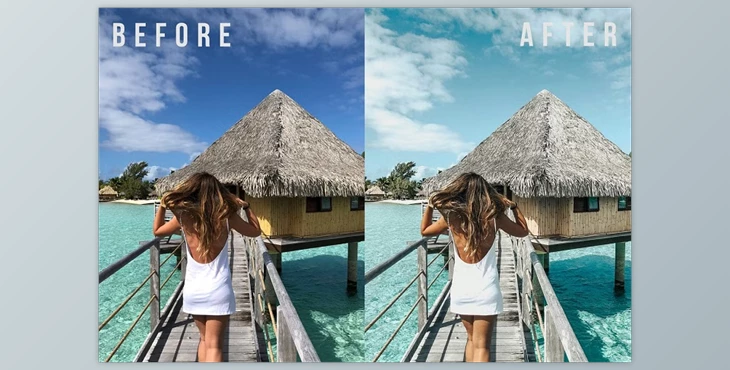 Download Mobile Lightroom Preset TROPICAL (DNG, JPEG)