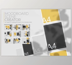 Download Moodboard Scene Creator (PSD, PNG, PDF)