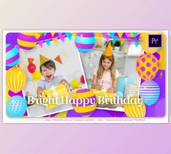 Download Bright Happy Birthday (Videohive 34615131)