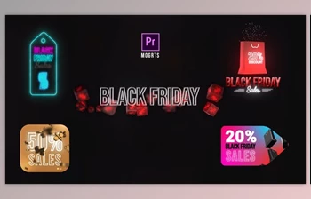 Download Black <span class='badge badge-warning'>Friday</span> Sales Titles (Videohive 34716202)