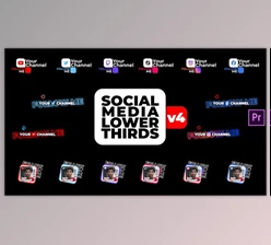 Download Social Media Lower Thirds v4 (Videohive 34547809) - PR Project