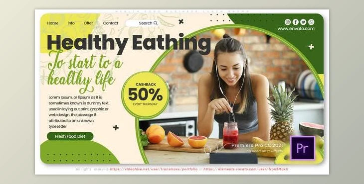 Download Health Food Business Lunch Promo (Videohive 34614593)