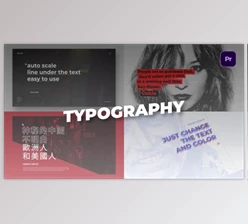 Download Typography | MOGRt (Videohive 34612625)