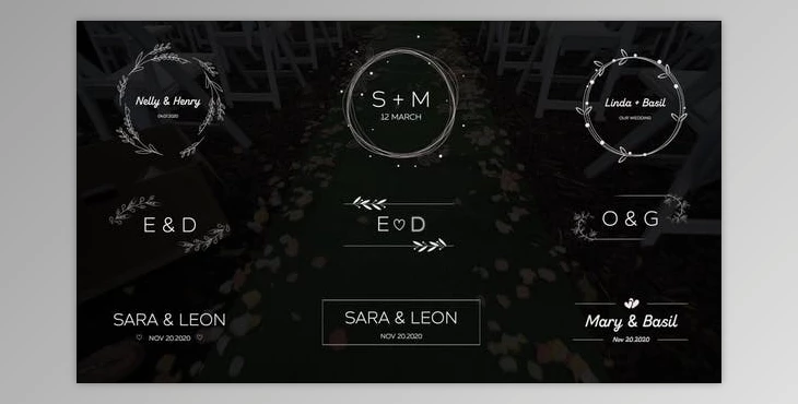 Download Wedding Titles | Premiere Pro (Videohive 34485162)