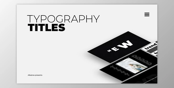 Download Typography Titles | Premiere Pro Templates (Videohive 34580216)