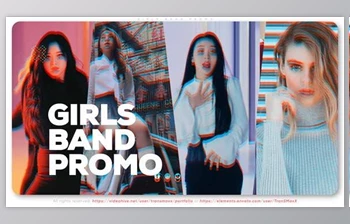 Download Girls <span class='badge badge-warning'>Band</span> Promo (Videohive 34285792) - AE Project