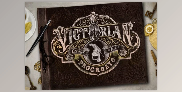 Download Victorian Lettering Creator Kit