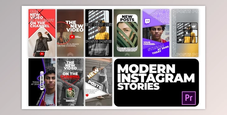 Download Modern Instagram Stories (Videohive 34122630) - PR Project