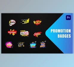 Download Badges Sale Promo Mogrt 19 (Videohive 34255803)