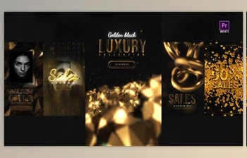 Download Golden <span class='badge badge-warning'>Black</span> Instagram Stories (Videohive 34519218)