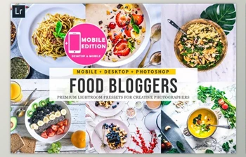 Download <span class='badge badge-warning'>Food</span> Blogger Lightroom Presets (Mob, Desk)