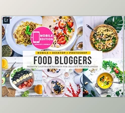 Download Food Blogger Lightroom Presets (Mob, Desk)