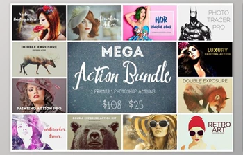 Download <span class='badge badge-warning'>Mega</span> Action Bundle (ZIP)