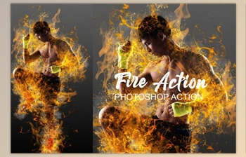 Download Fire <span class='badge badge-warning'>Effect</span> Ps Action (ATN, ABR)